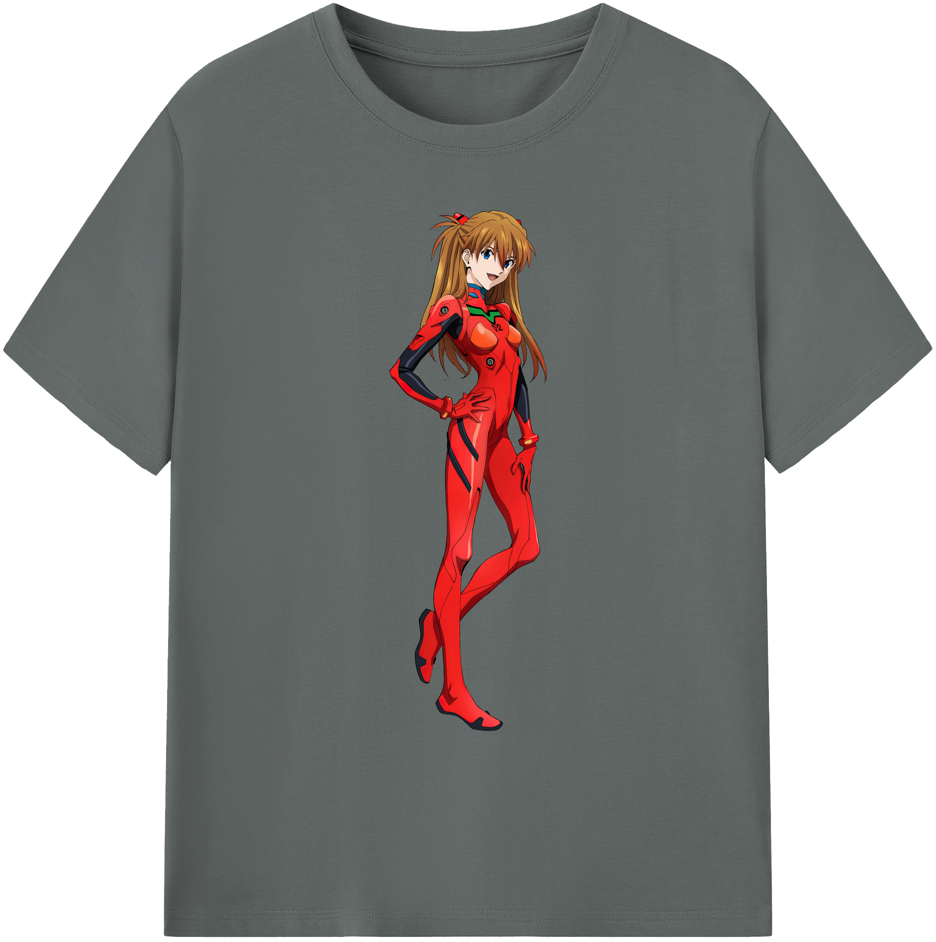 （画像用） EVA 新世紀エヴァンゲリオン 綿100％ メンズ半袖Tシャツ｜肌触りやわらか＆通気性